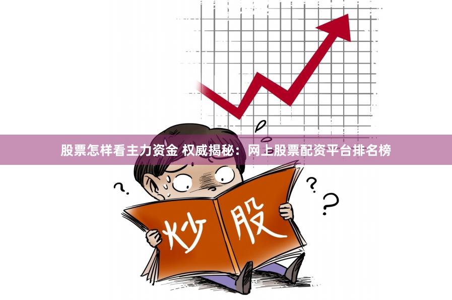 股票怎样看主力资金 权威揭秘：网上股票配资平台排名榜